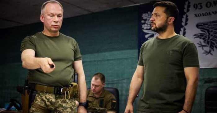 Сирський за добу тричі доповідав Зеленському про ситуацію на фронті